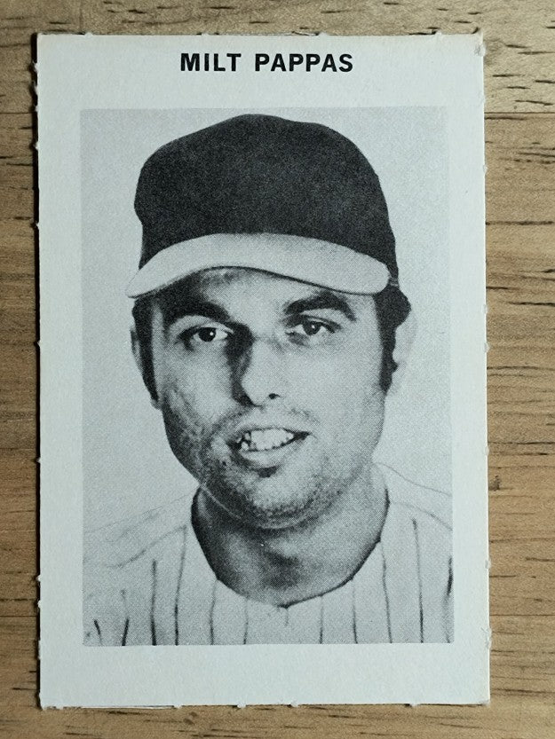 1969 Milton Bradley #NNO Milt Pappas (NM)