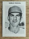 1969 Milton Bradley #NNO Camilo Pascual (EXMT)