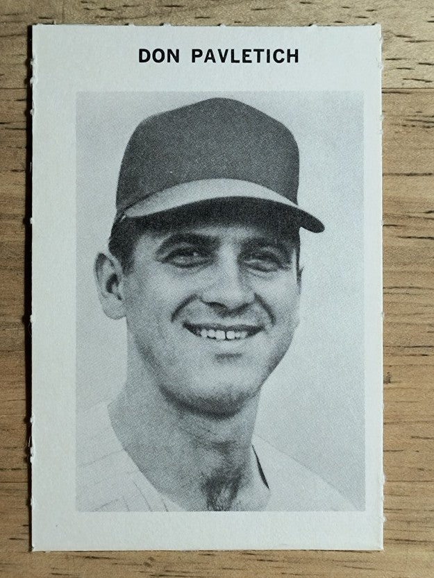 1969 Milton Bradley #NNO Don Pavletich (NM)