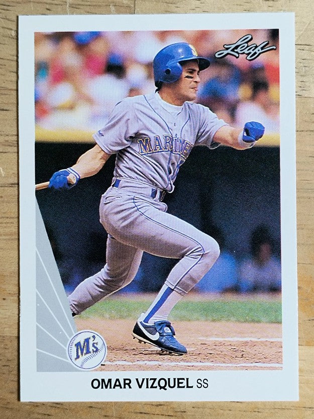 1990 Leaf #88 Omar Vizquel