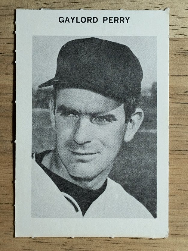 1969 Milton Bradley #NNO Gaylord Perry (EXMT)