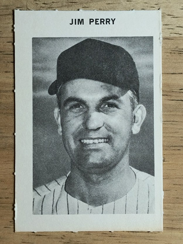 1969 Milton Bradley #NNO Jim Perry (EXMT)