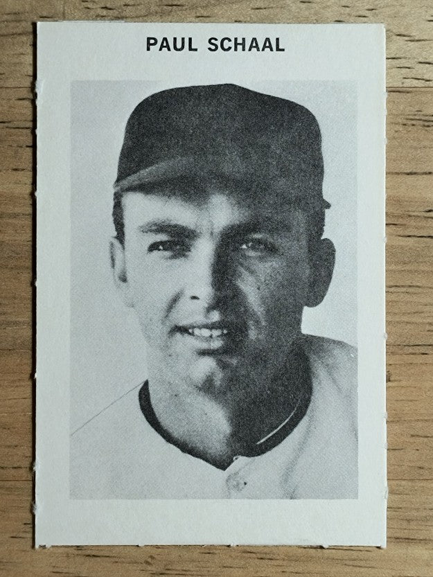 1969 Milton Bradley #NNO Paul Schaal (NM)