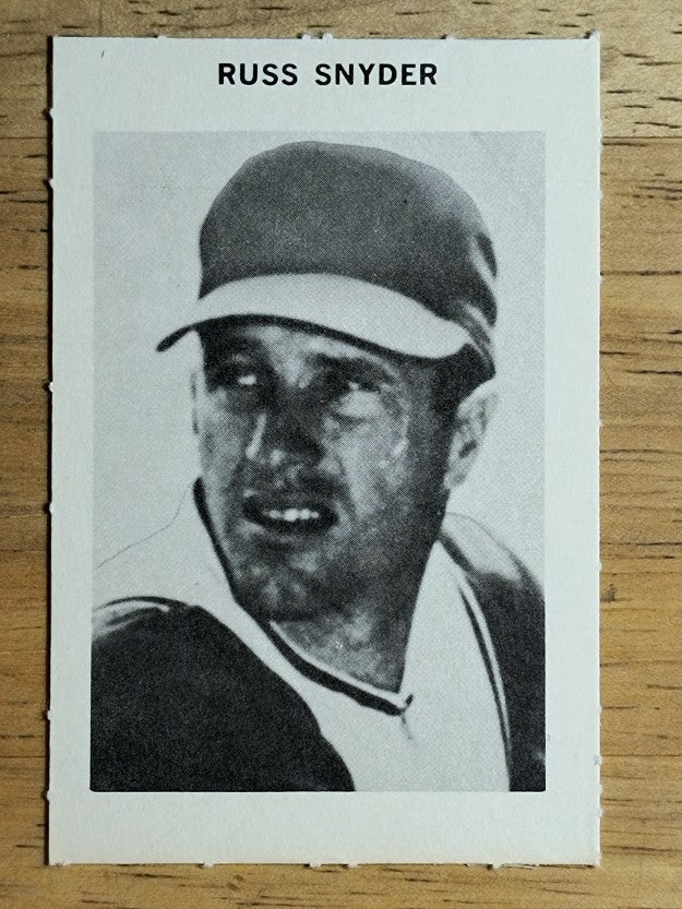 1969 Milton Bradley #NNO Russ Snyder (EXMT)
