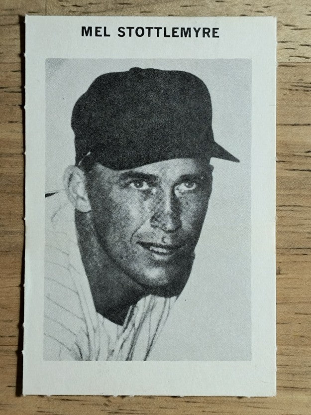 1969 Milton Bradley #NNO Mel Stottlemyre (NM)