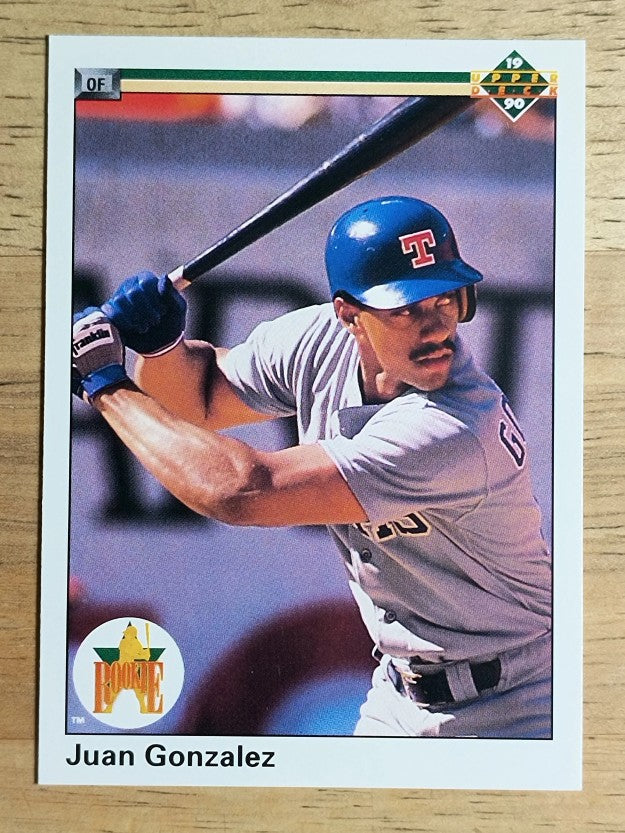 1990 Upper Deck #72 Juan Gonzalez RC