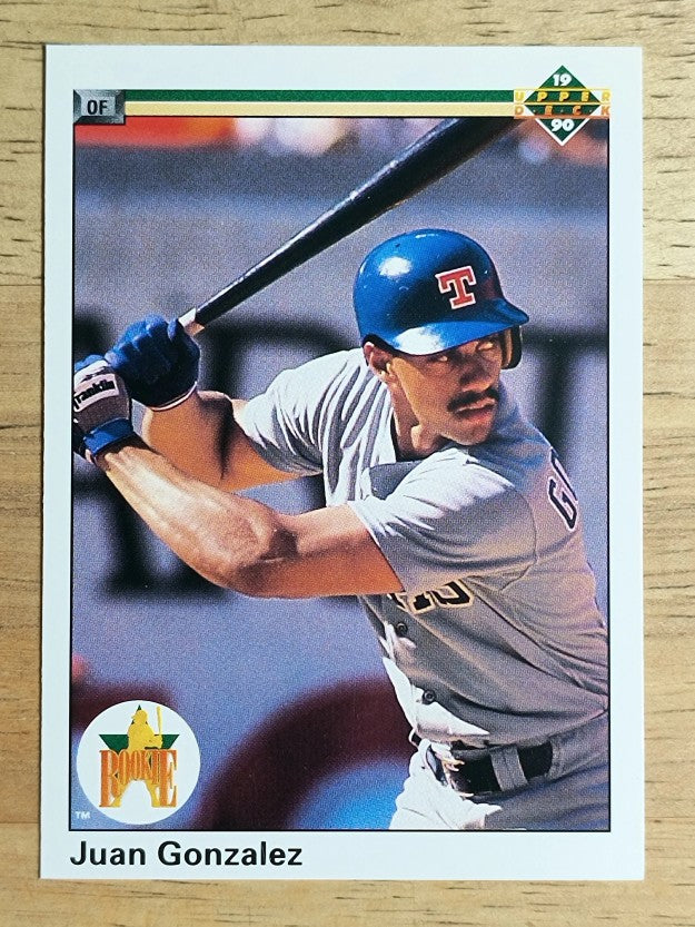 1990 Upper Deck #72 Juan Gonzalez RC