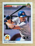 1990 Upper Deck #72 Juan Gonzalez RC