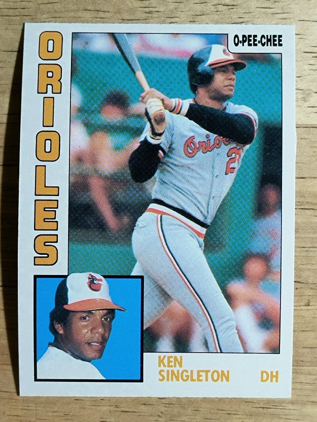 1984 O-Pee-Chee #165 Ken Singleton