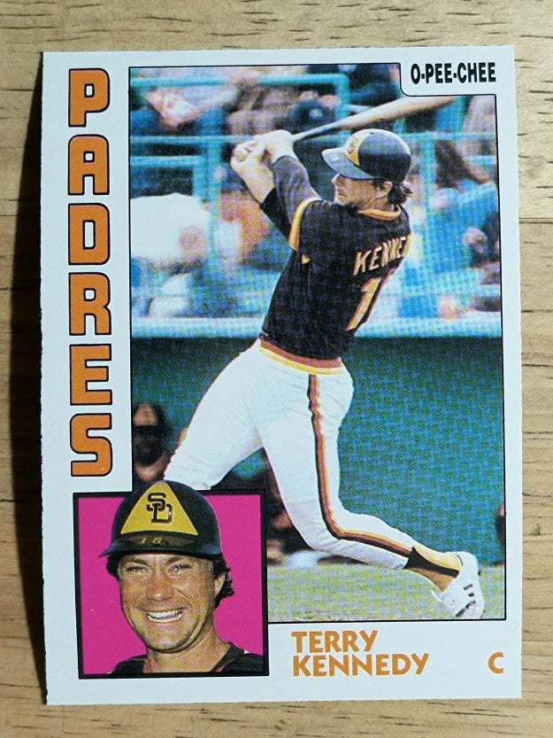 1984 O-Pee-Chee #166 Terry Kennedy
