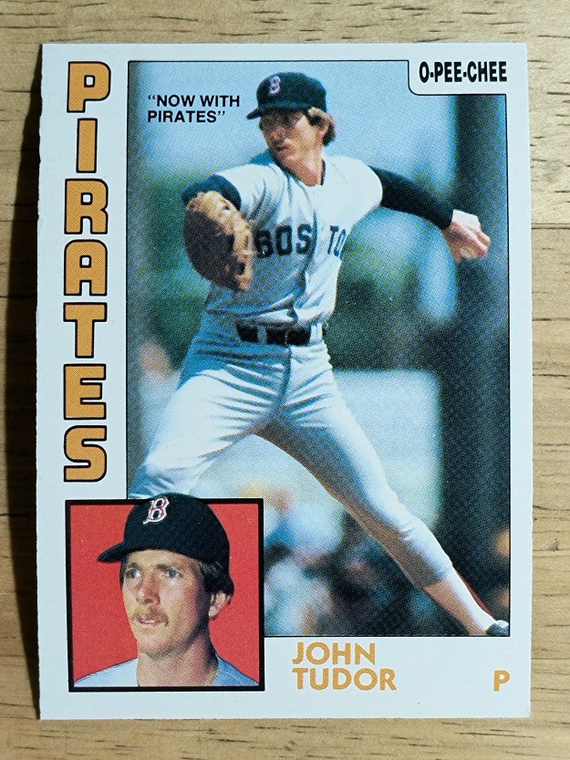 1984 O-Pee-Chee #171 John Tudor