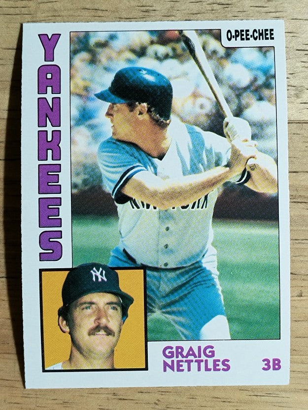 1984 O-Pee-Chee #175 Graig Nettles