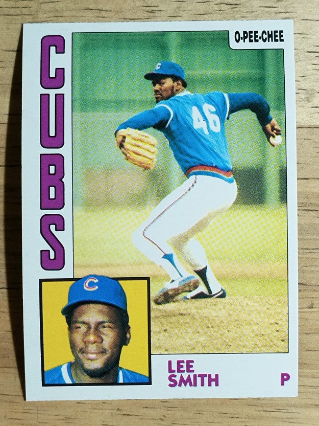 1984 O-Pee-Chee #176 Lee Smith