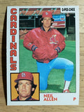 1984 O-Pee-Chee #183 Neil Allen