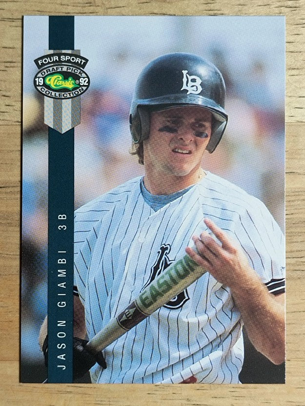 1992 Classic Four Sport #267 Jason Giambi