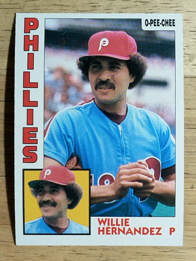 1984 O-Pee-Chee #199 Willie Hernandez
