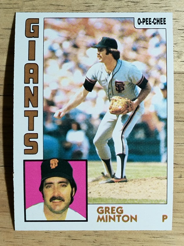 1984 O-Pee-Chee #205 Greg Minton