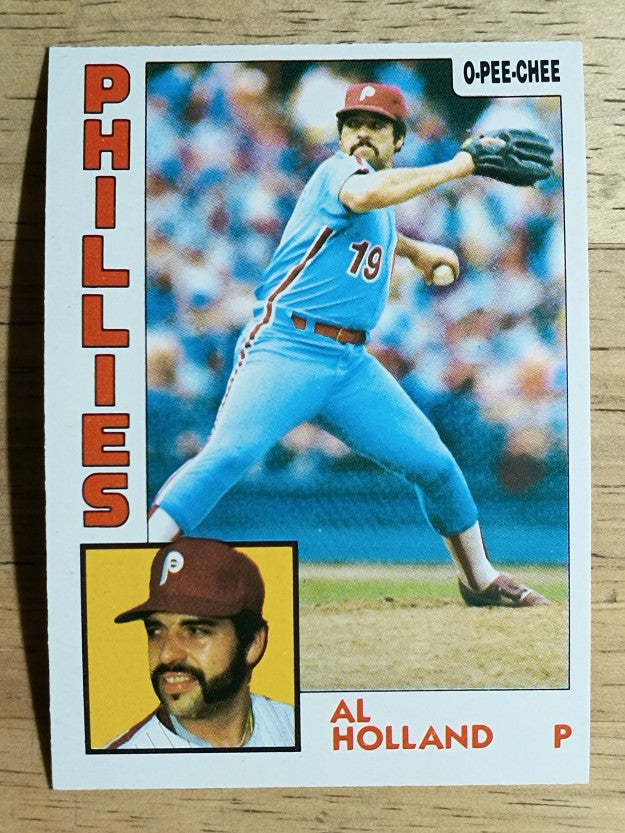 1984 O-Pee-Chee #206 Al Holland