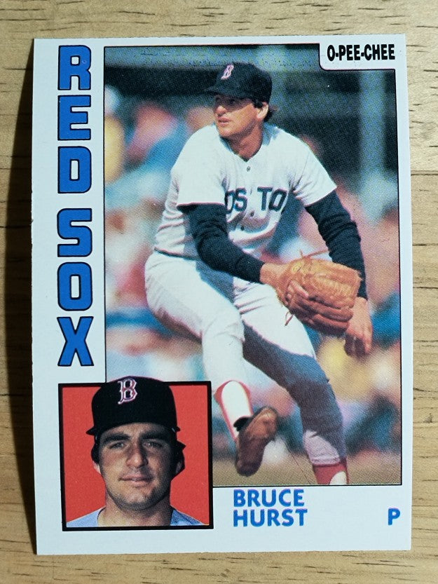 1984 O-Pee-Chee #213 Bruce Hurst
