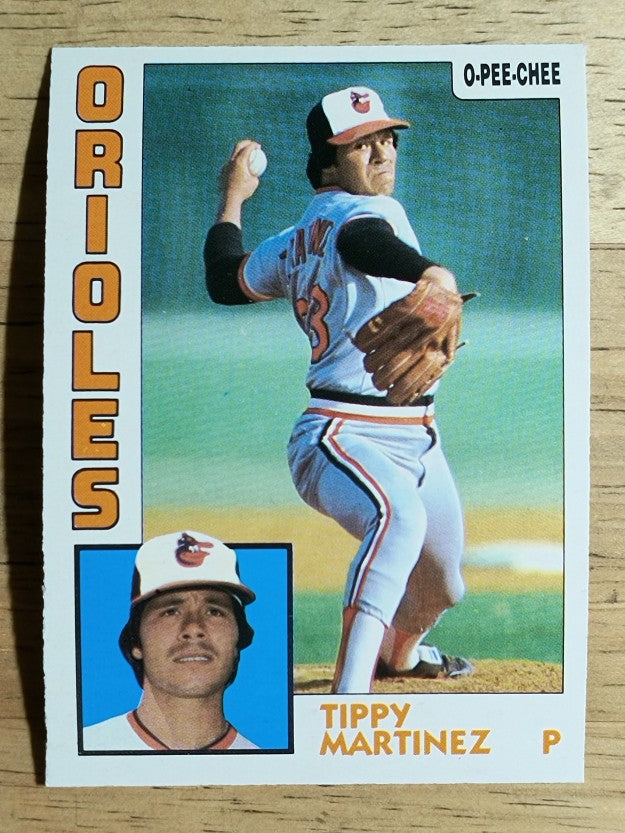 1984 O-Pee-Chee #215 Tippy Martinez
