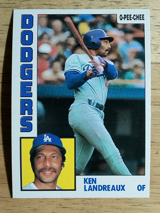 1984 O-Pee-Chee #216 Ken Landreaux