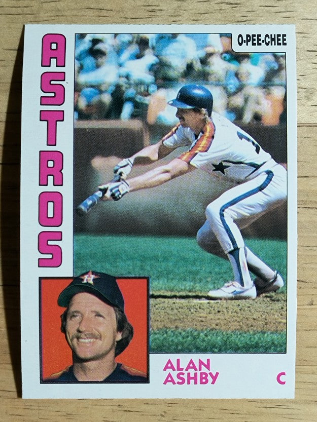 1984 O-Pee-Chee #217 Alan Ashby