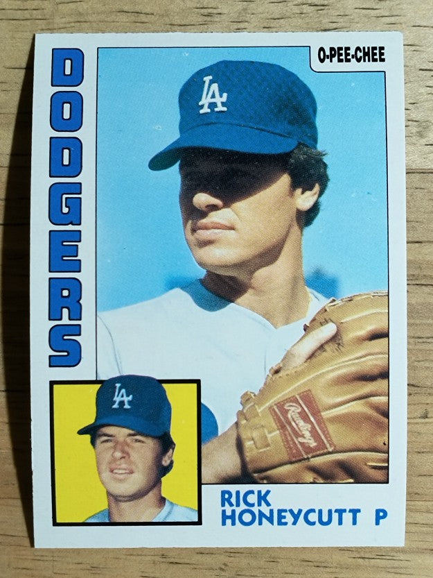 1984 O-Pee-Chee #222 Rick Honeycutt