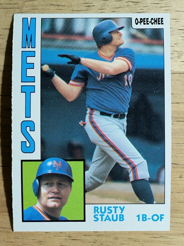 1984 O-Pee-Chee #224 Rusty Staub