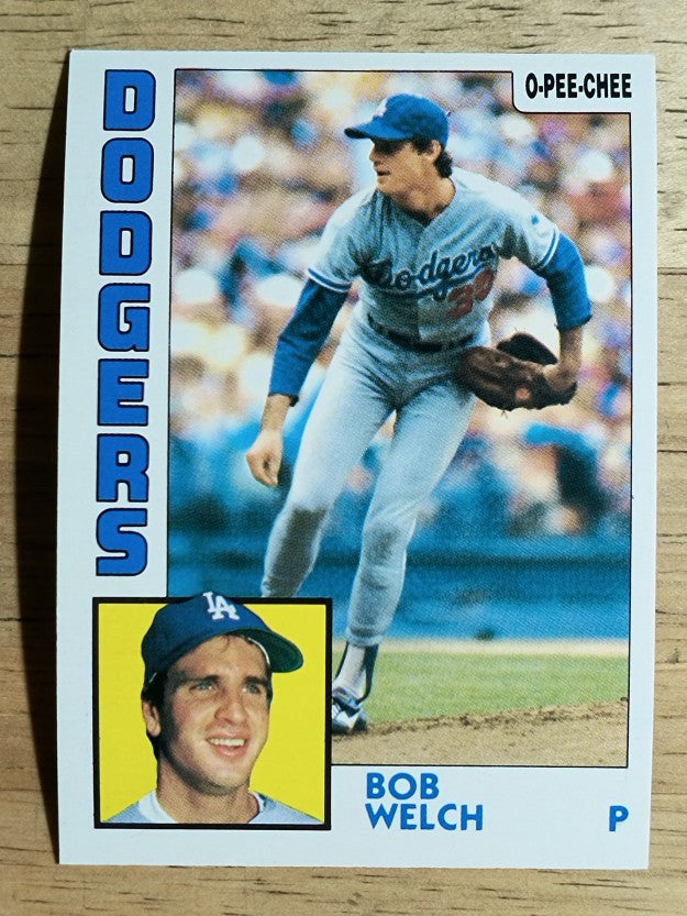 1984 O-Pee-Chee #227 Bob Welch