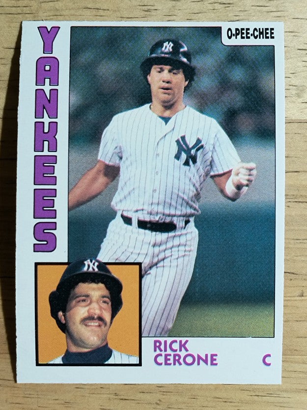 1984 O-Pee-Chee #228 Rick Cerone