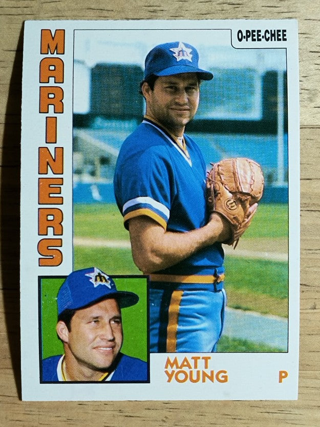 1984 O-Pee-Chee #235 Matt Young RC
