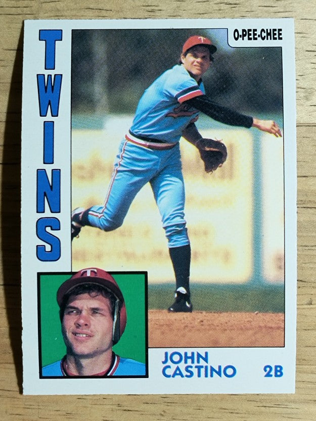 1984 O-Pee-Chee #237 John Castino