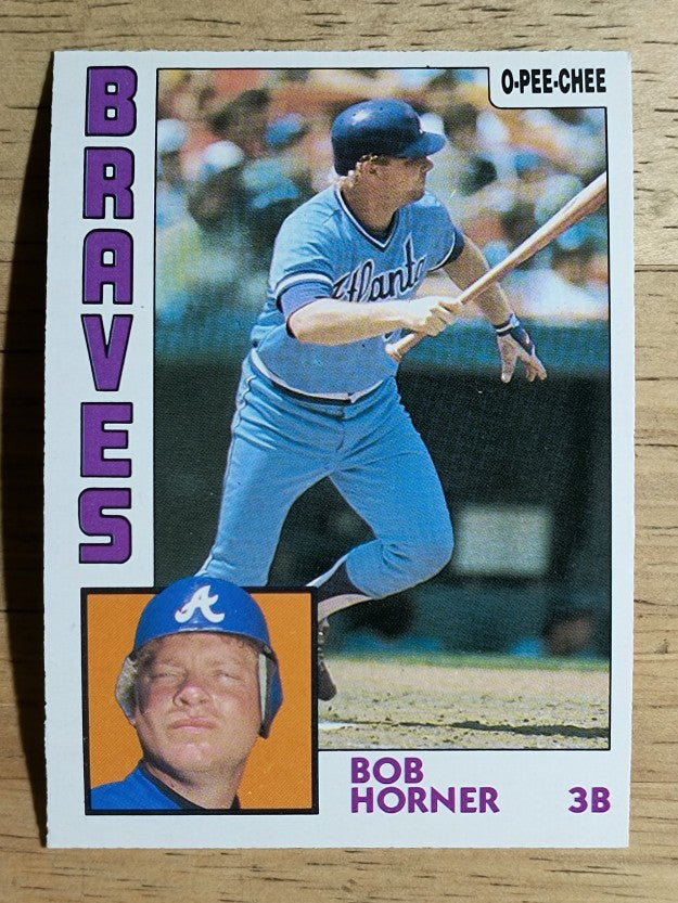 1984 O-Pee-Chee #239 Bob Horner