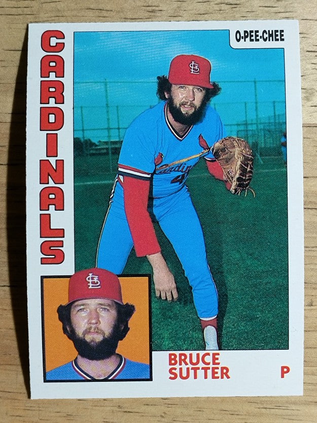 1984 O-Pee-Chee #243 Bruce Sutter