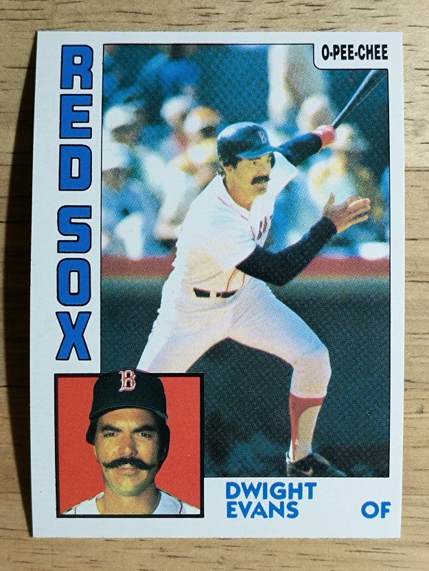 1984 O-Pee-Chee #244 Dwight Evans