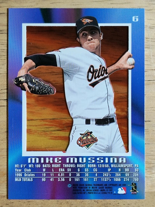 1997 E-X2000 #6 Mike Mussina