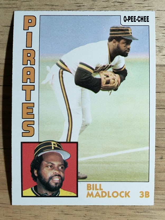 1984 O-Pee-Chee #250 Bill Madlock