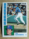 1984 O-Pee-Chee #251 Jim Sundberg