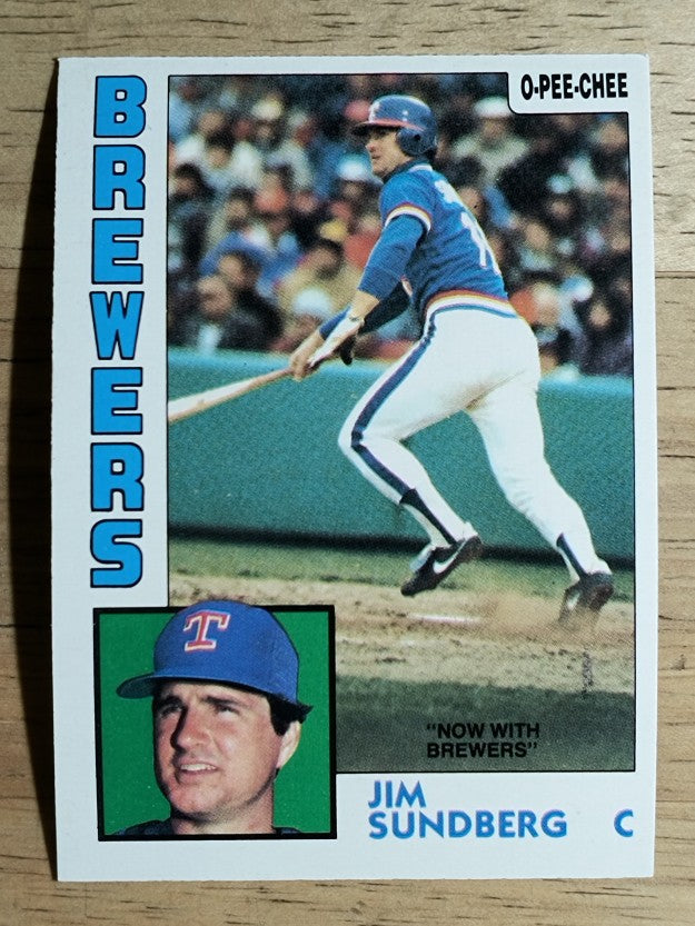 1984 O-Pee-Chee #251 Jim Sundberg