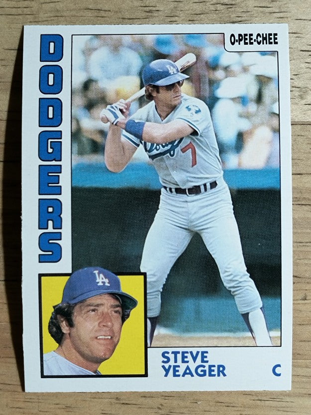 1984 O-Pee-Chee #252 Steve Yeager