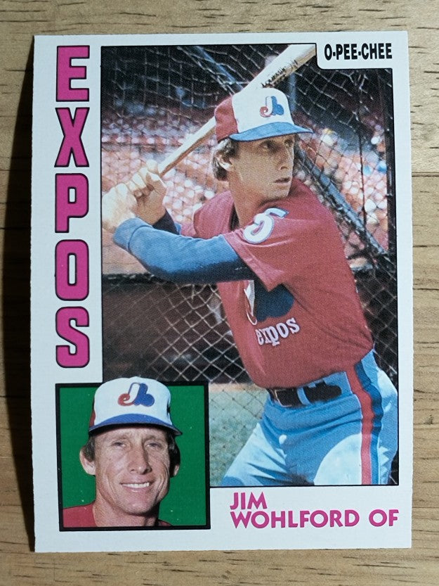 1984 O-Pee-Chee #253 Jim Wohlford