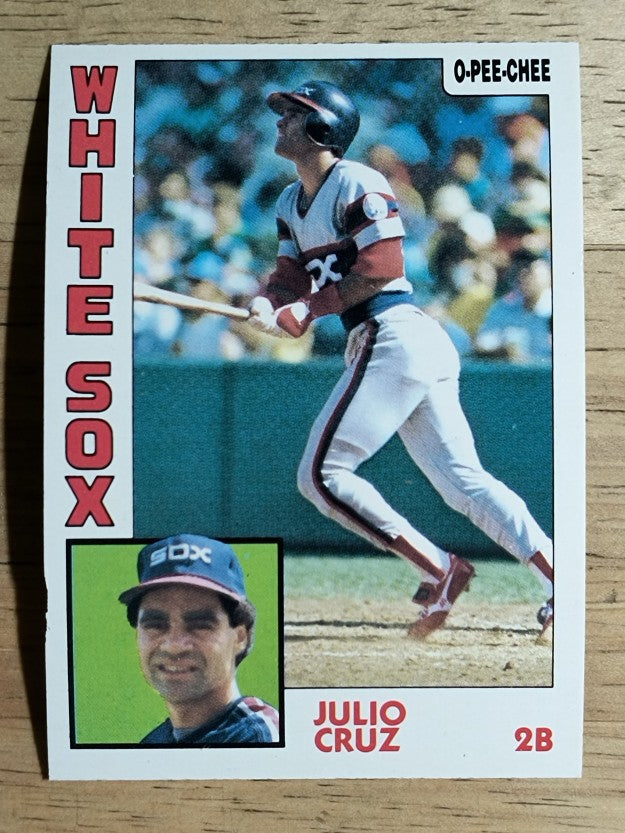 1984 O-Pee-Chee #257 Julio Cruz