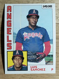 1984 O-Pee-Chee #258 Luis Sanchez