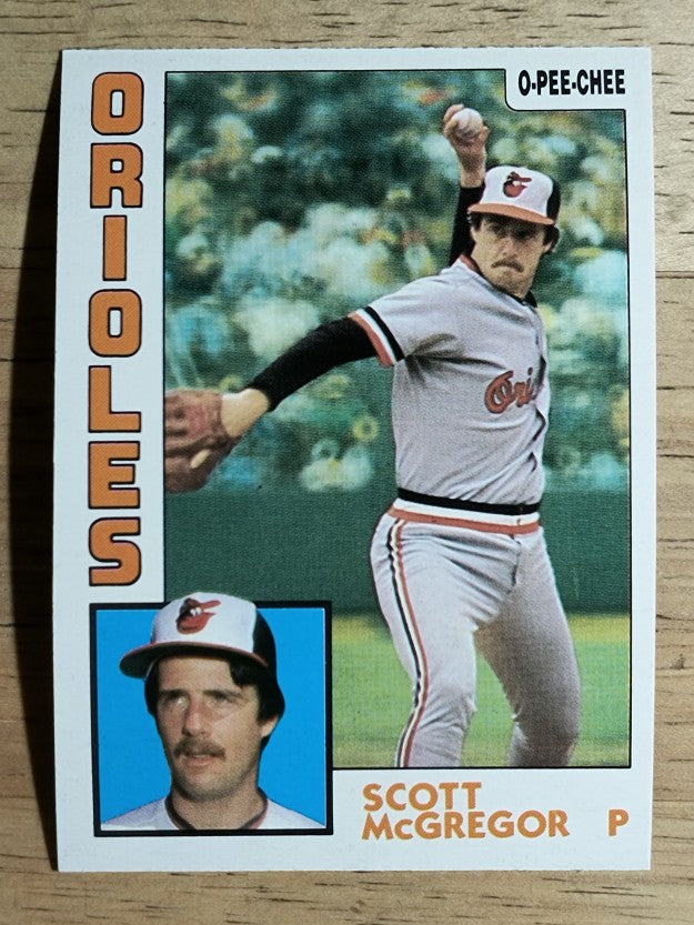 1984 O-Pee-Chee #260 Scott McGregor