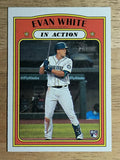 2021 Topps Heritage #134 Evan White IA
