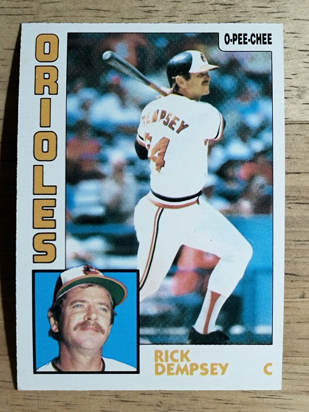 1984 O-Pee-Chee #272 Rick Dempsey
