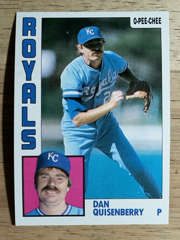 1984 O-Pee-Chee #273 Dan Quisenberry