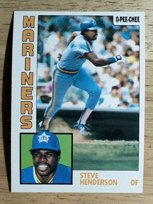 1984 O-Pee-Chee #274 Steve Henderson