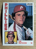 1984 O-Pee-Chee #275 Len Matuszek