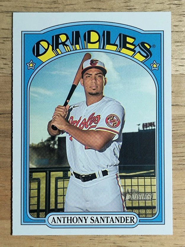 2021 Topps Heritage #377 Anthony Santander